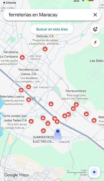 Posicionamiento SEO en Venezuela - Local Pack Google