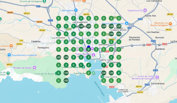 Visibilidad de Google Maps de Jacinto Tattoo